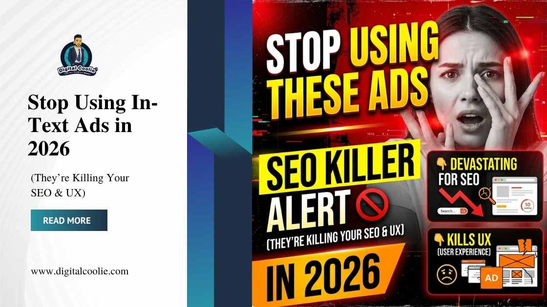 Stop Using In-Text Ads in 2026 (They’re Killing Your SEO & UX)