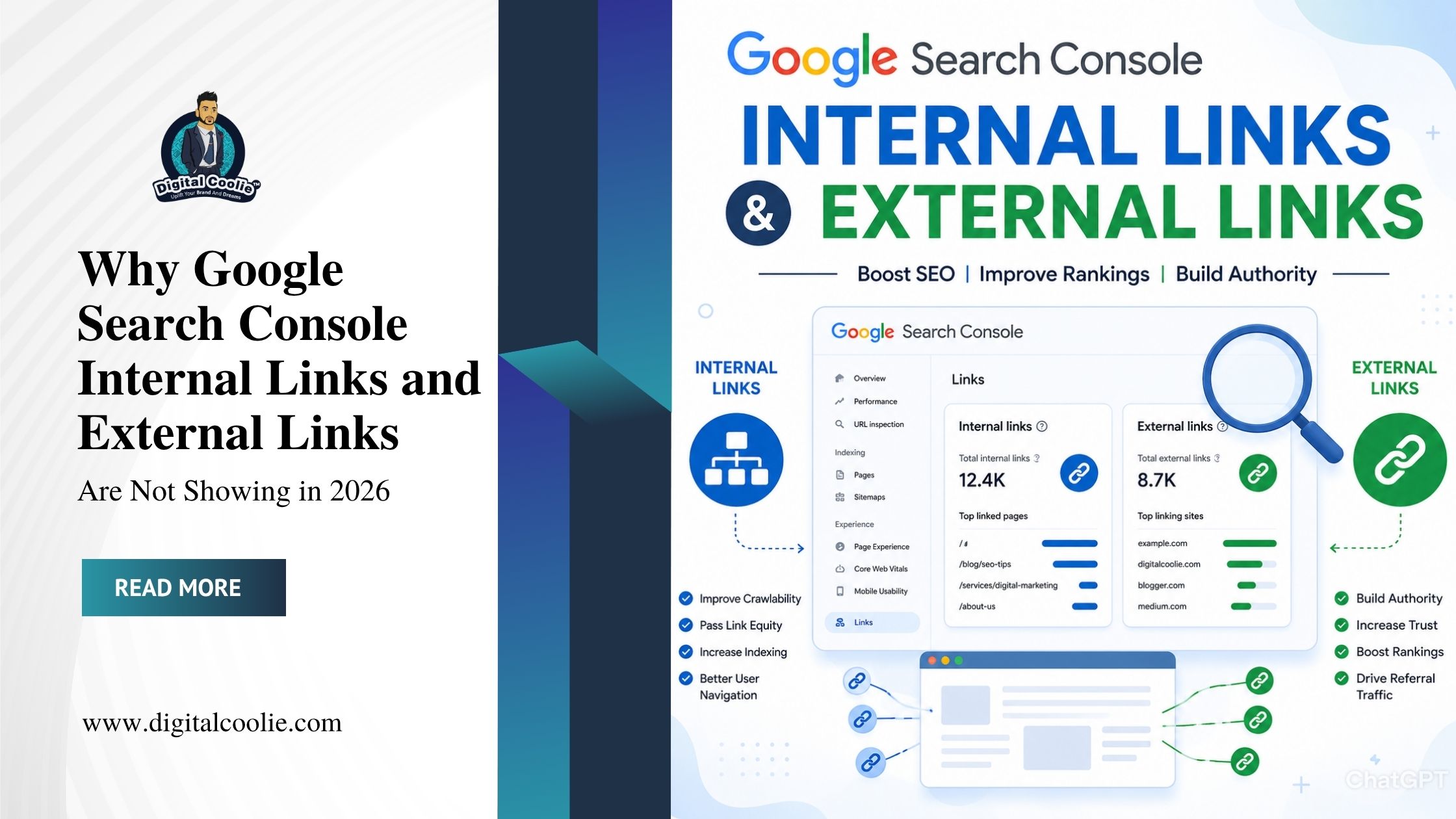 Why Google Search Console Internal Links and External Links Are Not Showing in 2026
