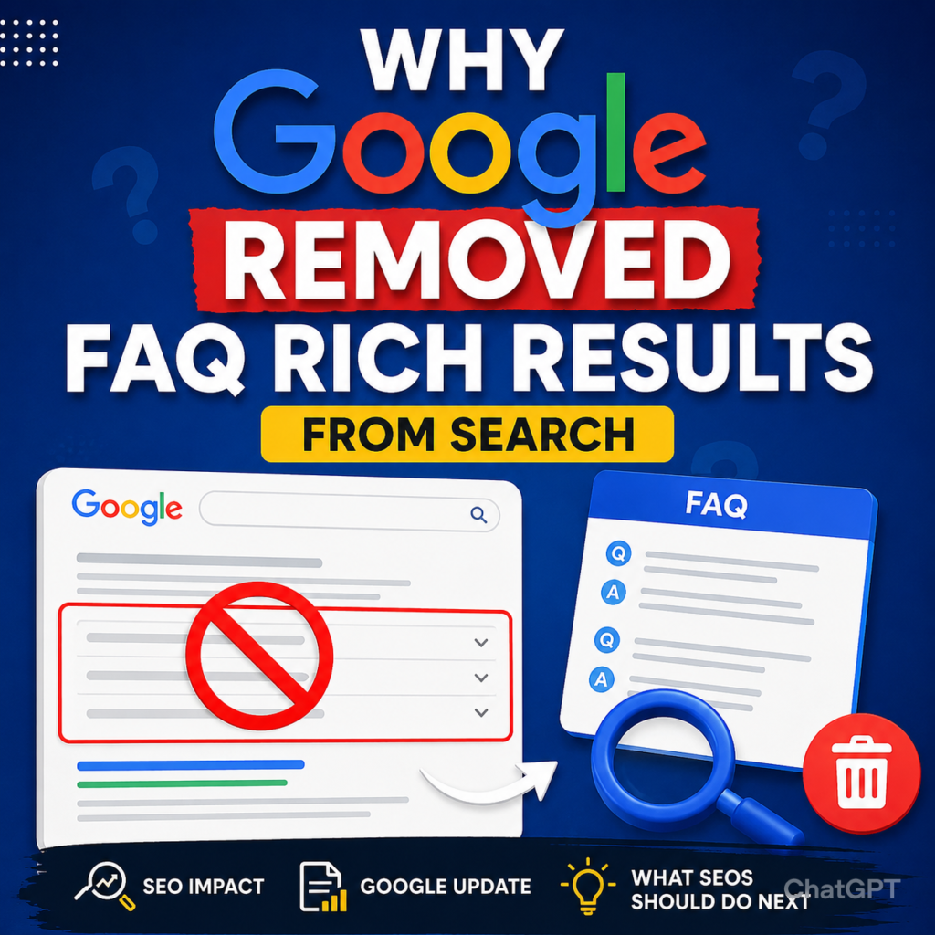 why google remove faq rich results