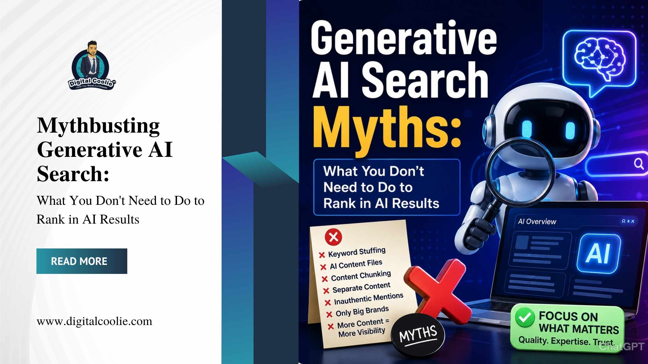 Generative AI Search Myths: What You Don’t Need to Do to Rank in AI Results