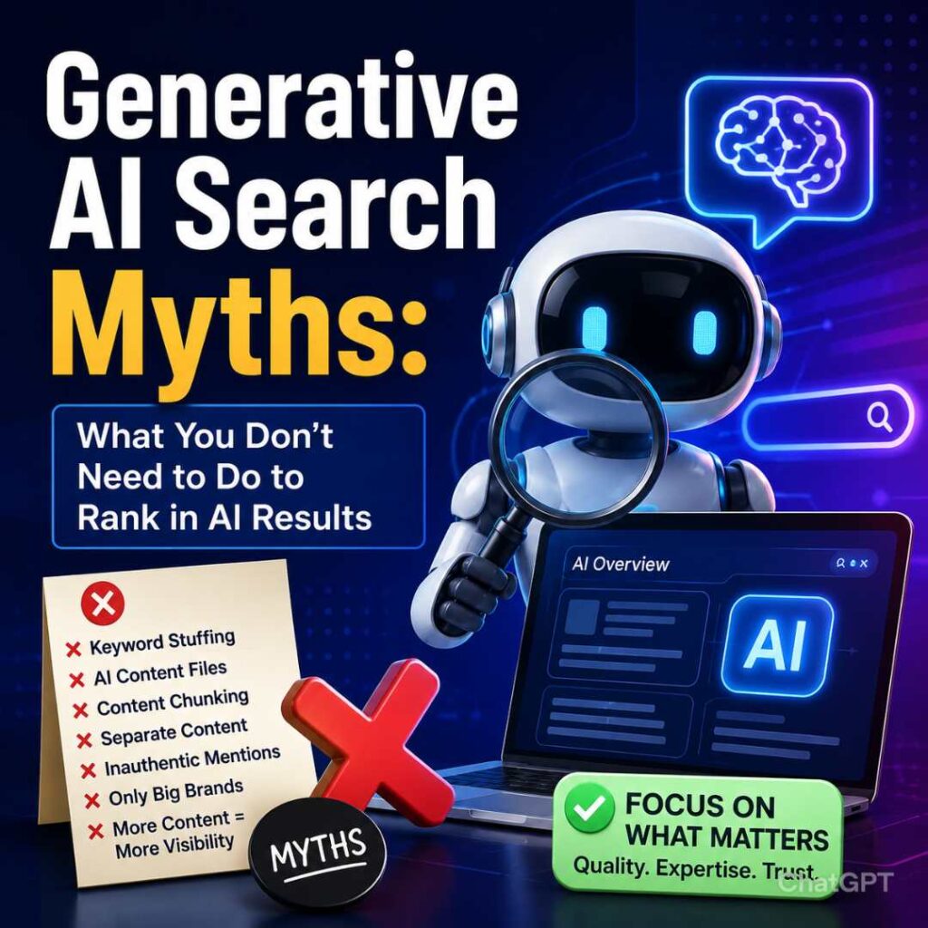 Generative AI search optimization
