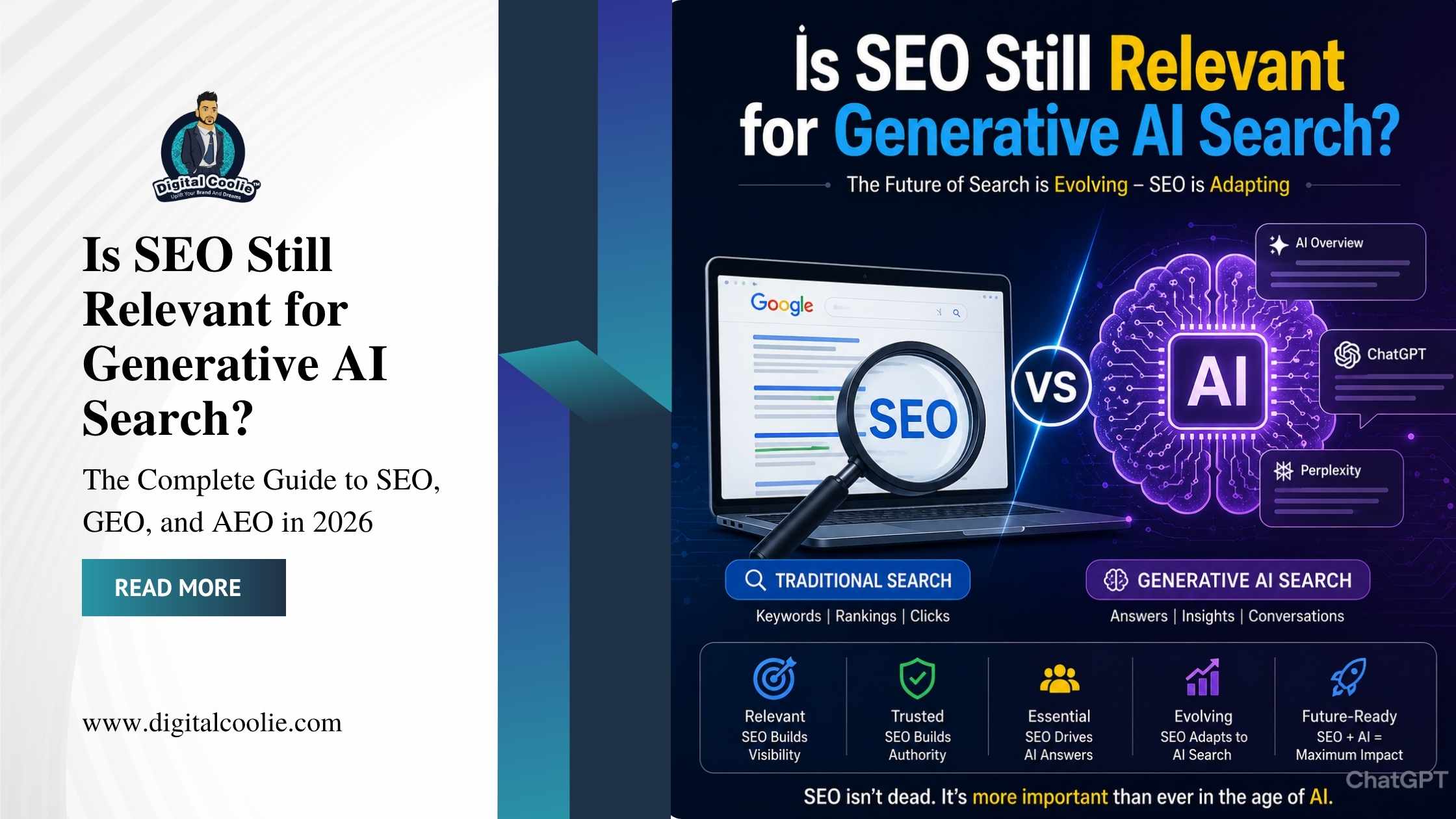 Is SEO Still Relevant for Generative AI Search? The Complete Guide to SEO, GEO, and AEO in 2026